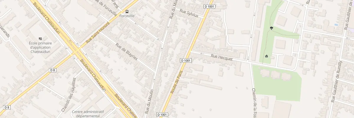 Plan du 318 Rue de Paris à Amiens