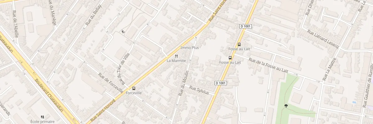 Plan du 22 Rue du Moulin à Amiens