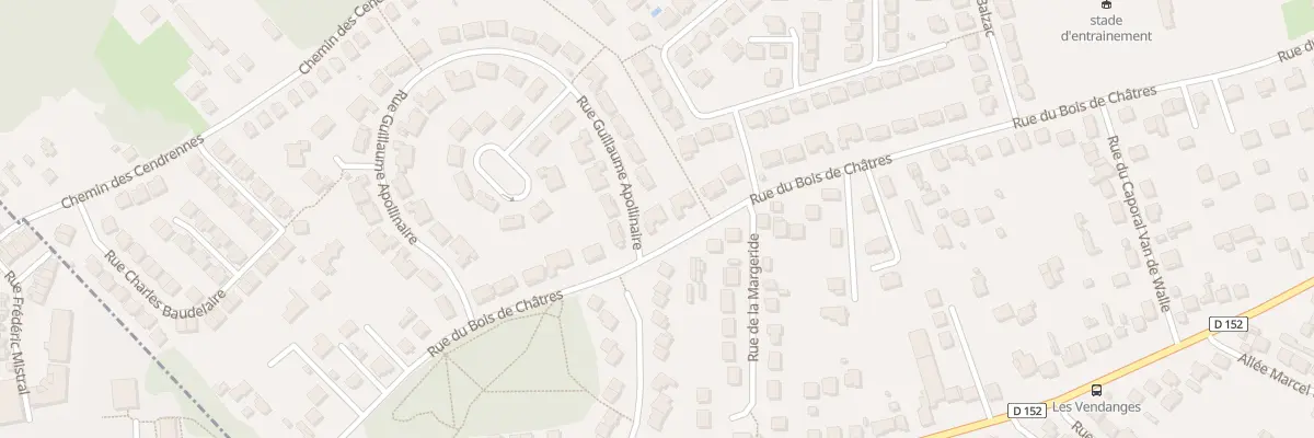 Plan du 202 Rue du Bois de Châtres à Brétigny-sur-Orge