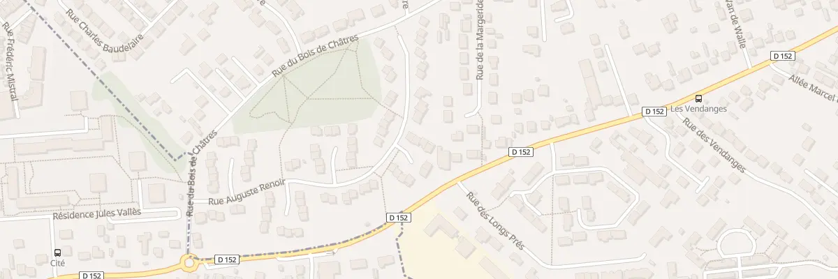 Plan du 3 Rue Camille Pissarro à Brétigny-sur-Orge