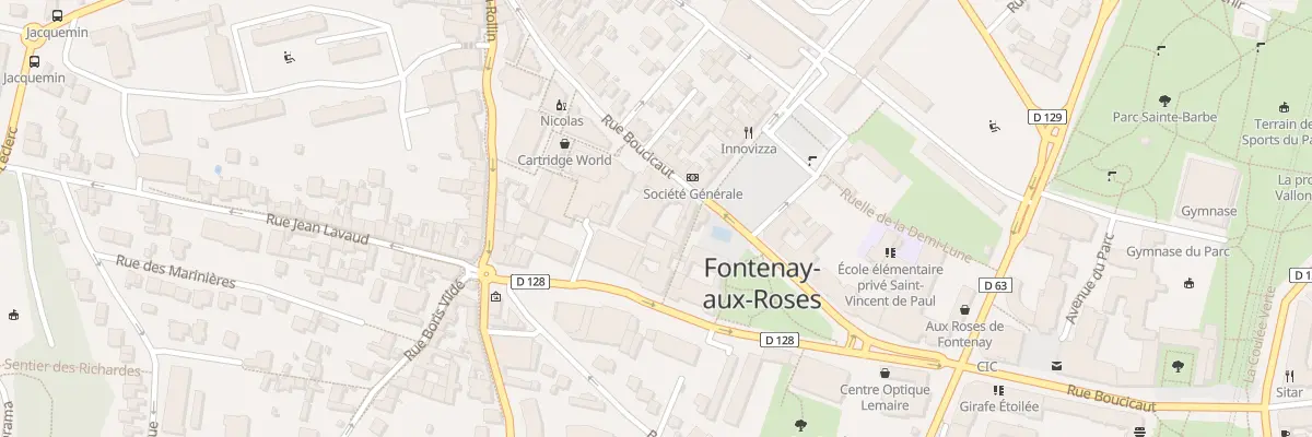 Plan du 79 Rue Boucicaut à Fontenay-aux-Roses