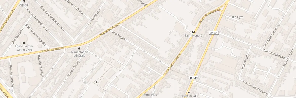 Plan du 49 Rue Pagès à Amiens