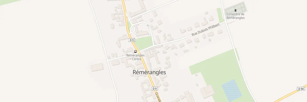 Plan du 6 Rue Dubois Philbert à Rémérangles