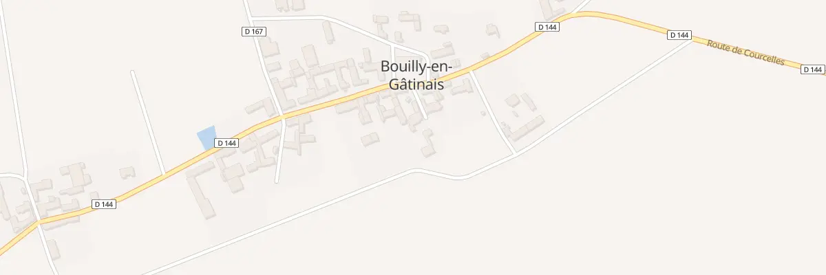 Plan du 6 Sen de la Messe à Bouilly-en-Gâtinais