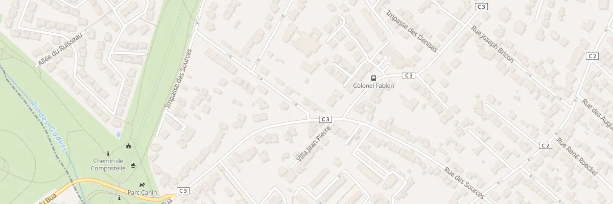 Plan du 108 Rue des Sources à Antony