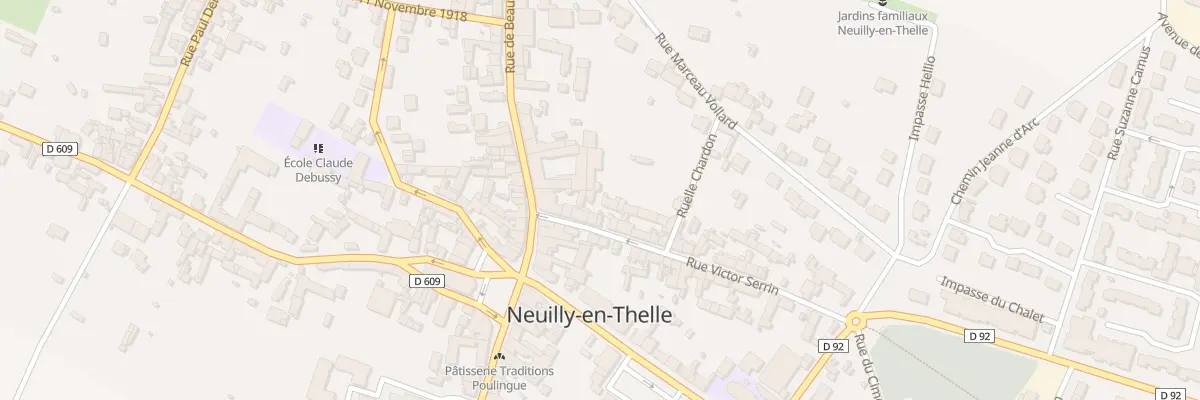 Plan du 7 Rue Victor Serrin à Neuilly-en-Thelle