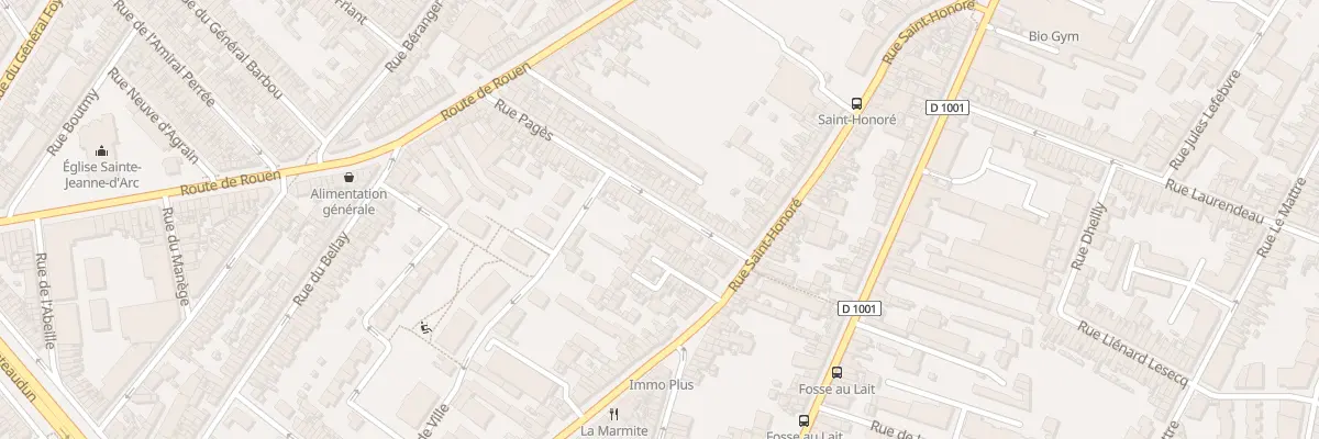Plan du 64 Rue Pagès à Amiens