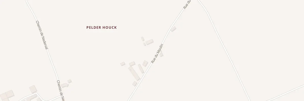 Plan du 38 Rue du Moulin à Volckerinckhove