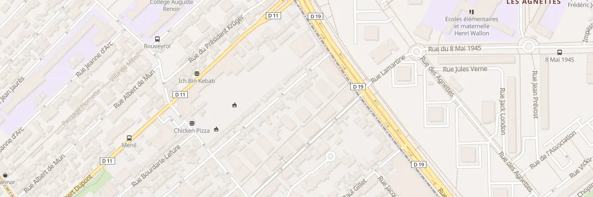 Plan du 125 Rue des Bas à Asnières-sur-Seine