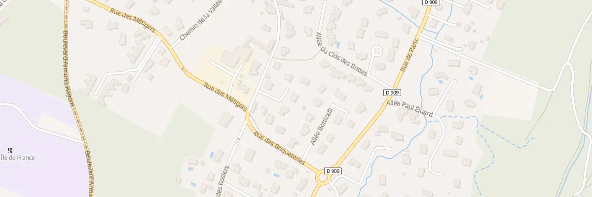 Plan du 70 Rue des Rosiers à Montlignon