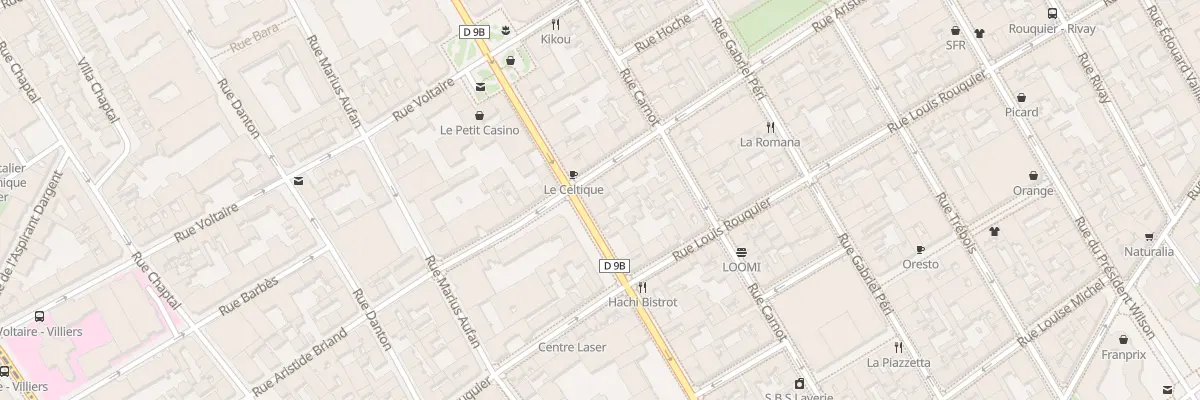 Plan du 54 Rue Aristide Briand à Levallois-Perret