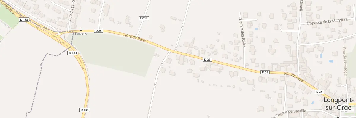 Plan du 63 Rue de Paris à Longpont-sur-Orge