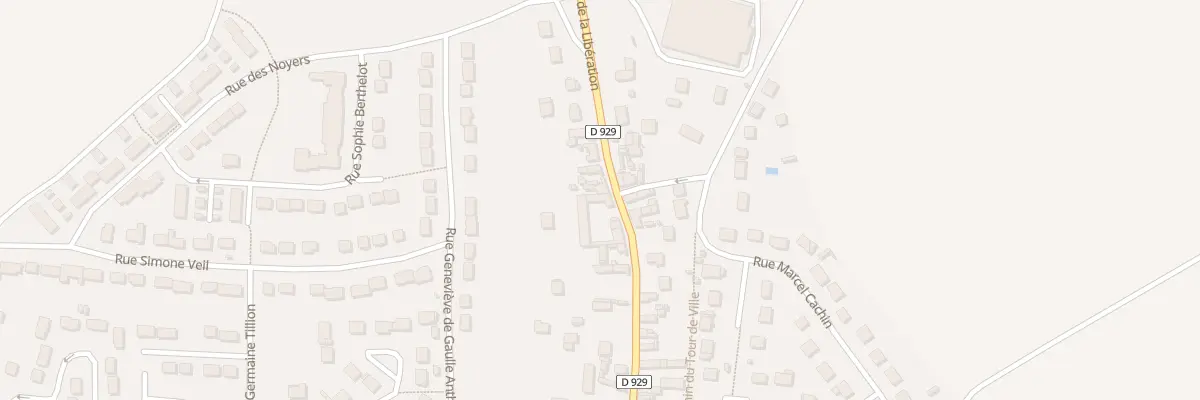 Plan du 123 Rue de la Libération au Mesnil-en-Thelle