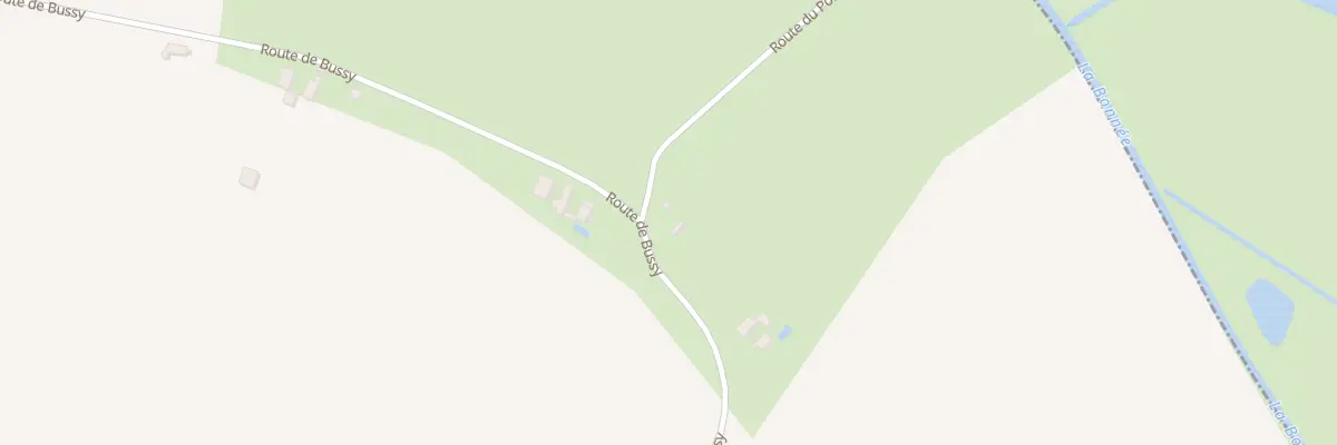 Plan du 97 Rte de Bussy à Germigny-des-Prés