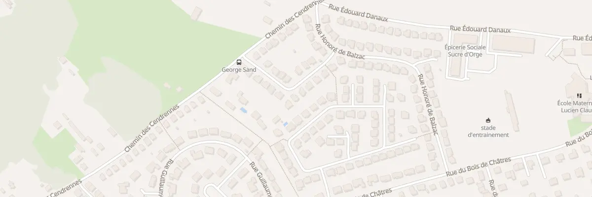 Plan du 14 Rue George Sand à Brétigny-sur-Orge