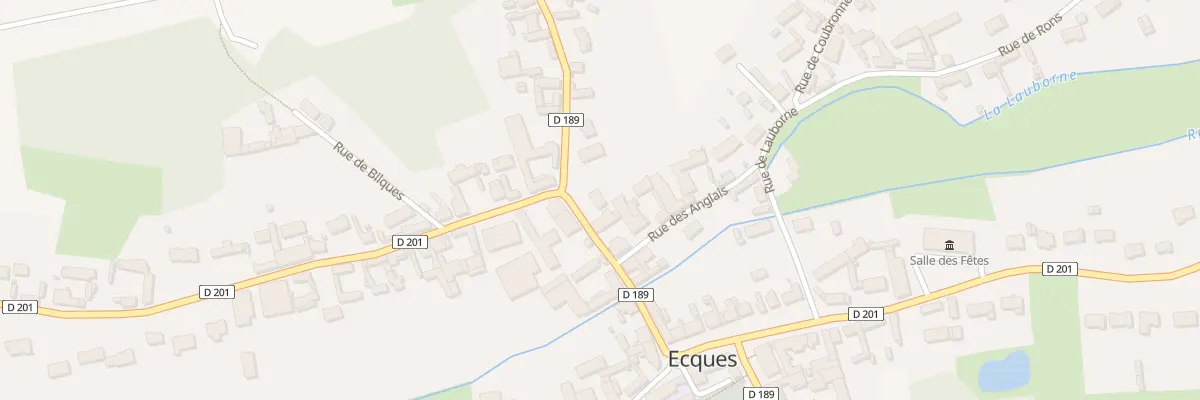 Plan du 119 Rue de Saint Omer à Ecques