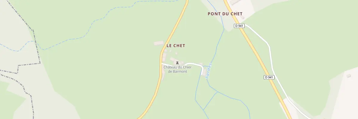 Plan du 4 Le Chet à Saint-Avit-de-Tardes