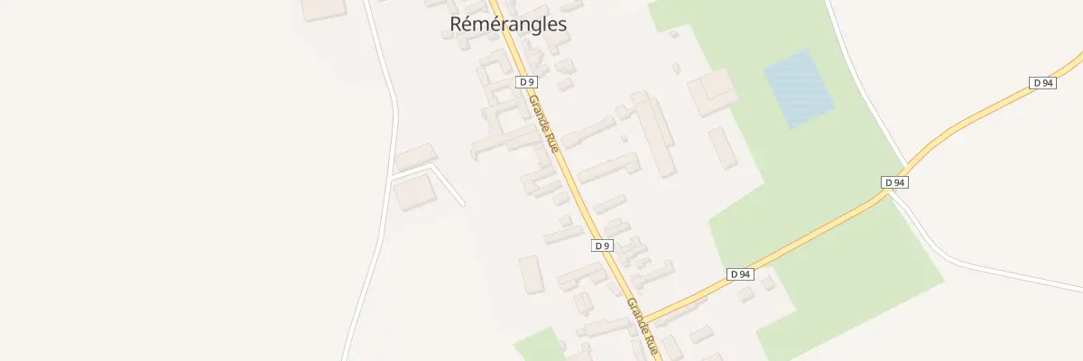 Plan du 21 Gr Grande Rue à Rémérangles