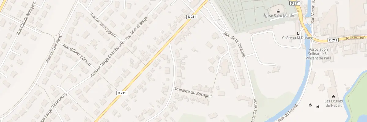 Plan du 5 Rue Louis Braille à Arques