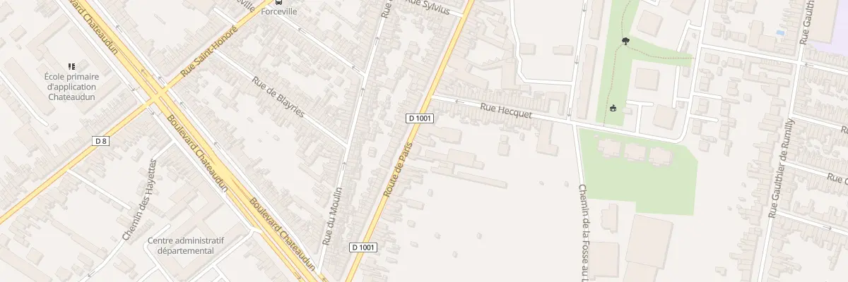 Plan du 319 Rue de Paris à Amiens