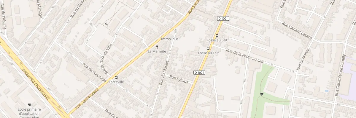 Plan du 23 Rue du Moulin à Amiens