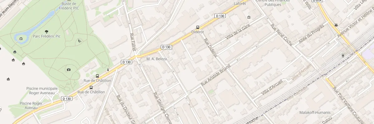 Plan du 18 Rue Raymond Marcheron à Vanves