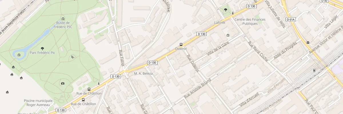 Plan du 20 Rue Raymond Marcheron à Vanves