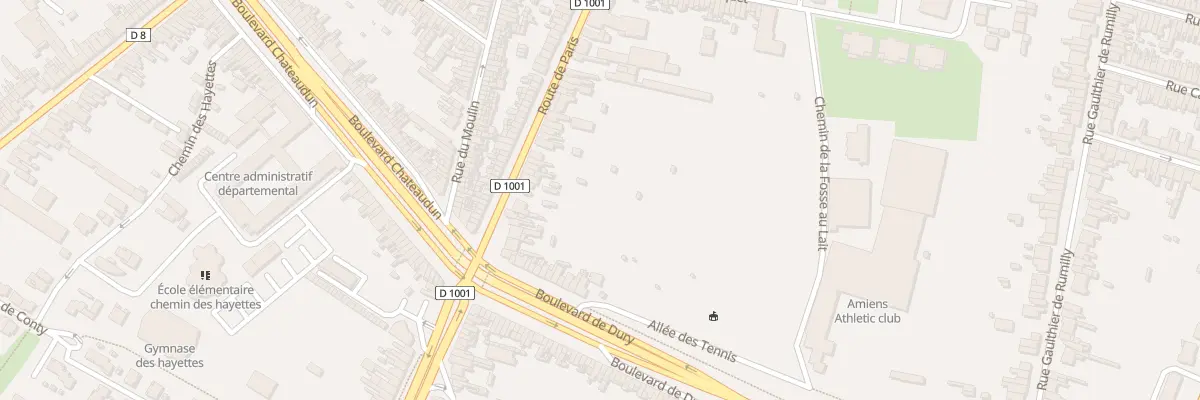 Plan du 363 Rue de Paris à Amiens