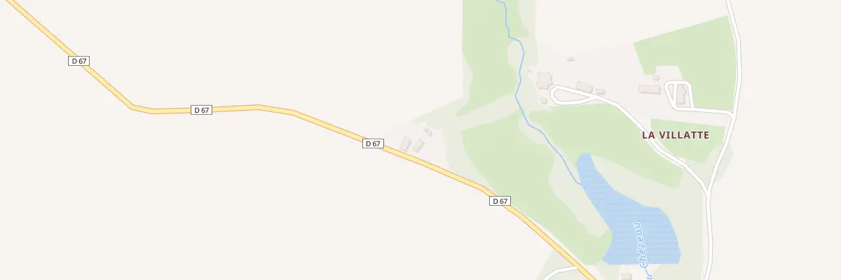 Plan du 5002 De la Villatte à Leyrat