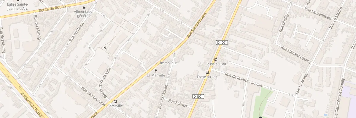 Plan du 145 Rue Saint-Honoré à Amiens