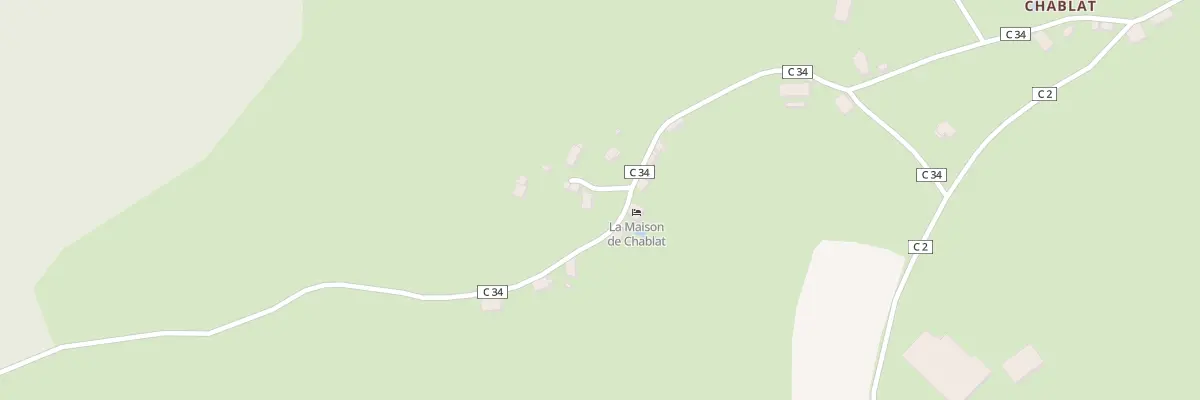 Plan du 5055 Chablat à Saint-Martin-Cantalès