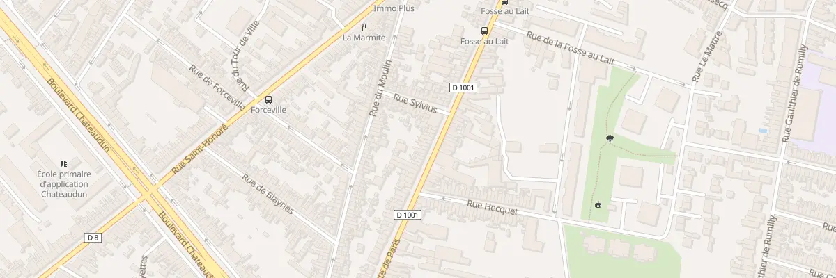 Plan du 276 Rue de Paris à Amiens