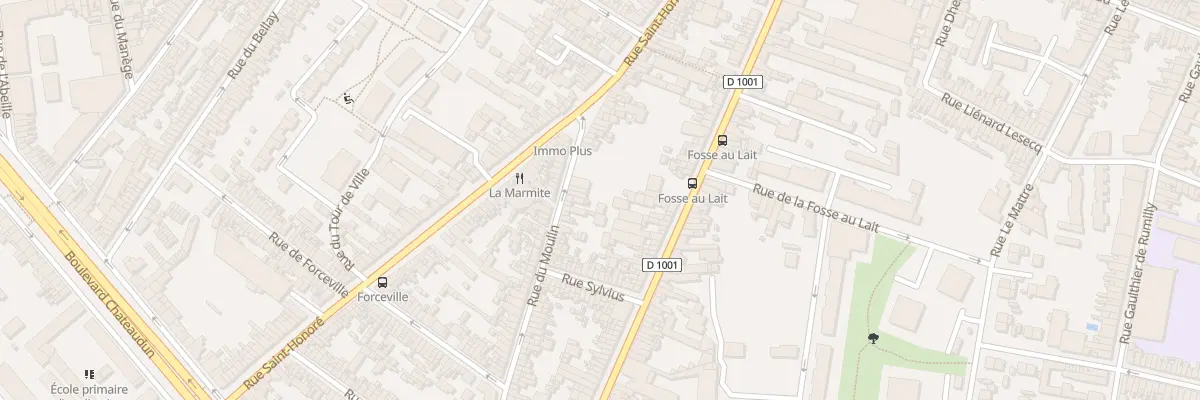Plan du 11 Rue du Moulin à Amiens