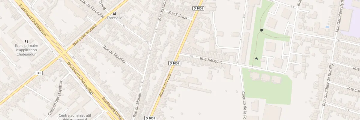 Plan du 305 Rue de Paris à Amiens