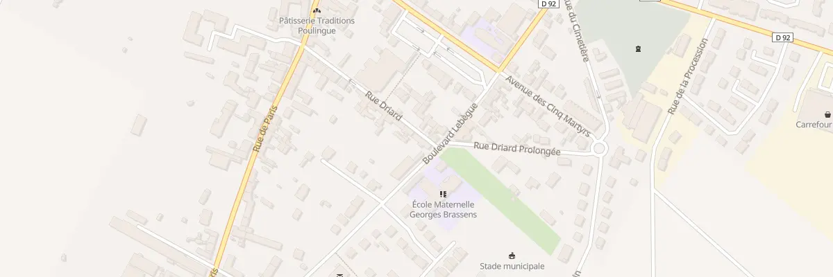Plan du 24 Rue Driard à Neuilly-en-Thelle