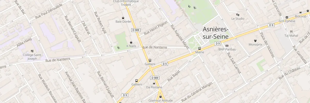Plan du 64 Rue de Nanterre à Asnières-sur-Seine