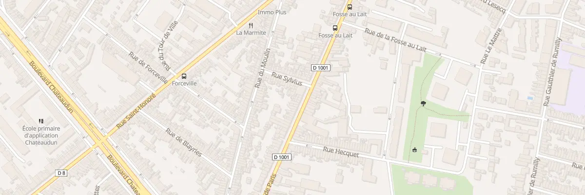 Plan du 270 Rue de Paris à Amiens