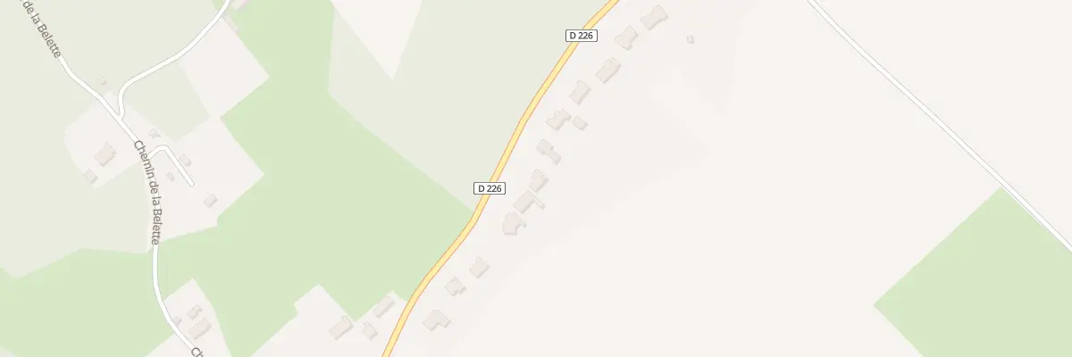 Plan du 999 Rte de Watten à Merckeghem
