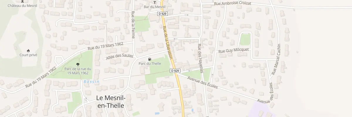 Plan du 68 Rue de la Libération au Mesnil-en-Thelle