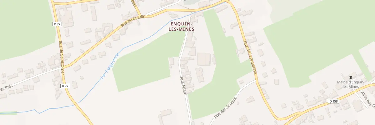 Plan du 14 Rue Adam à Enquin-lez-Guinegatte