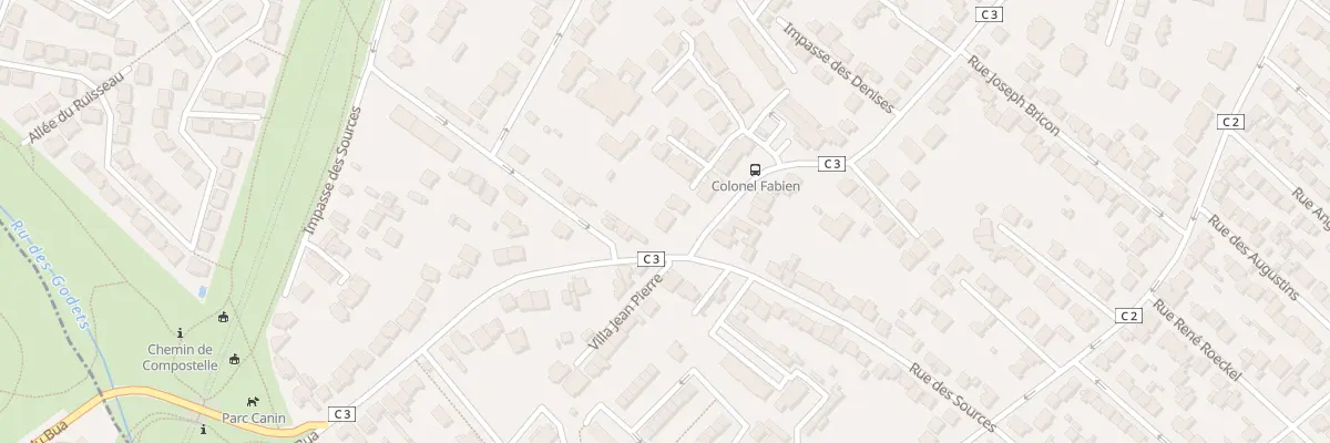 Plan du 70 Rue du Colonel Fabien à Antony