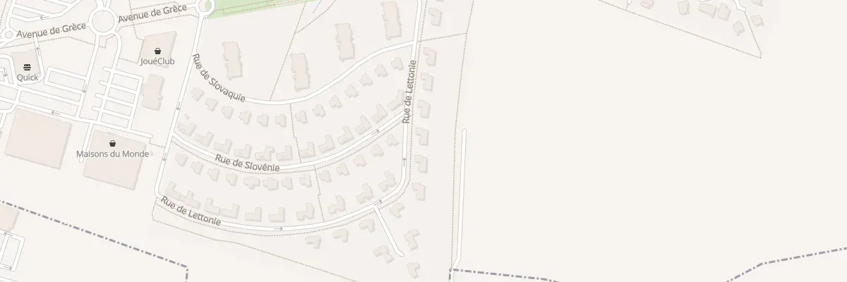 Plan du 48 Rue de Lettonie à Amiens