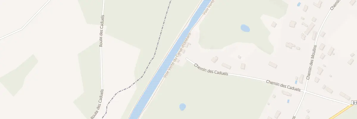 Plan du 36 Che des Caduels à Combreux