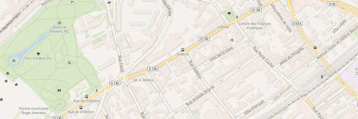 Plan du 22 Rue Raymond Marcheron à Vanves