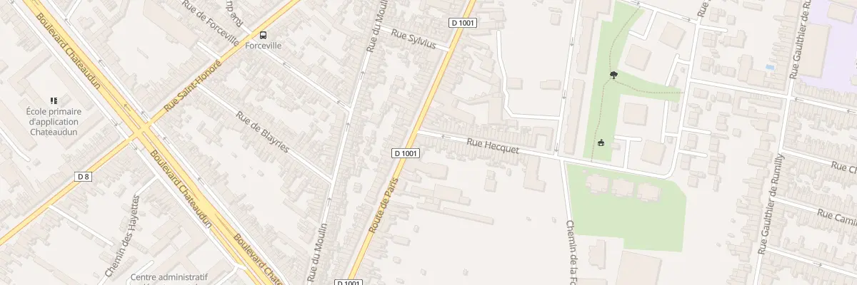 Plan du 4 Rue Hecquet à Amiens