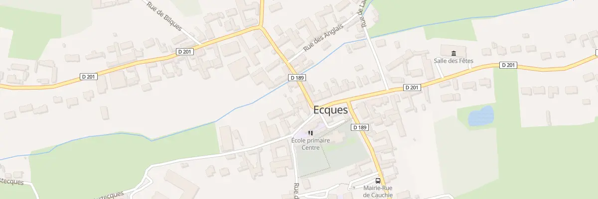 Plan du 30 Rue de Saint Omer à Ecques