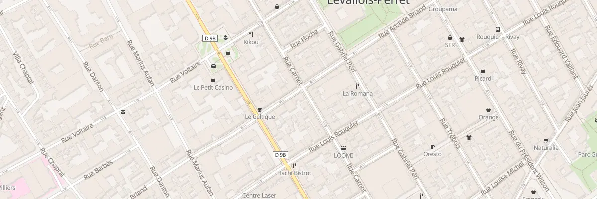 Plan du 60 Rue Aristide Briand à Levallois-Perret