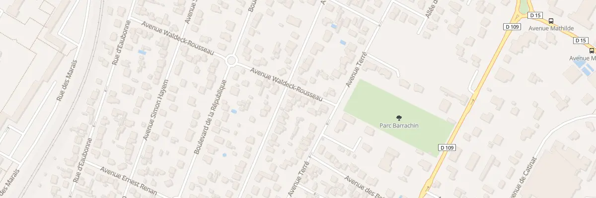 Plan du 7 Av Waldeck Rousseau à Saint-Gratien