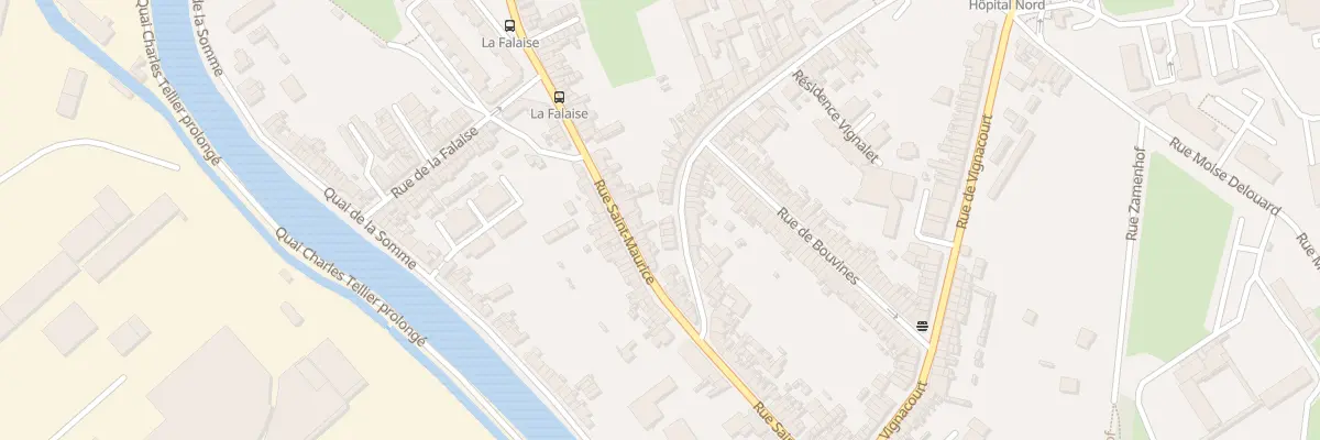 Plan du 176 Rue Saint-Maurice à Amiens