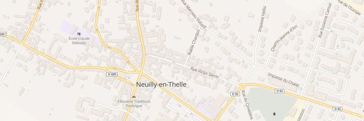 Plan du 17 Rue Victor Serrin à Neuilly-en-Thelle